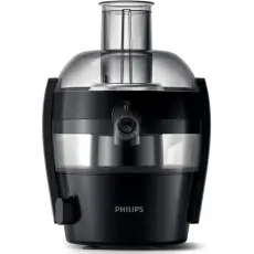 Philips - Philips Råsaftcenrifug Viva Collection HR1832 Black