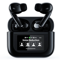 A-One Brand - In-Ear Hörlurar Bluetooth med Pekskärm YW07 - Svart