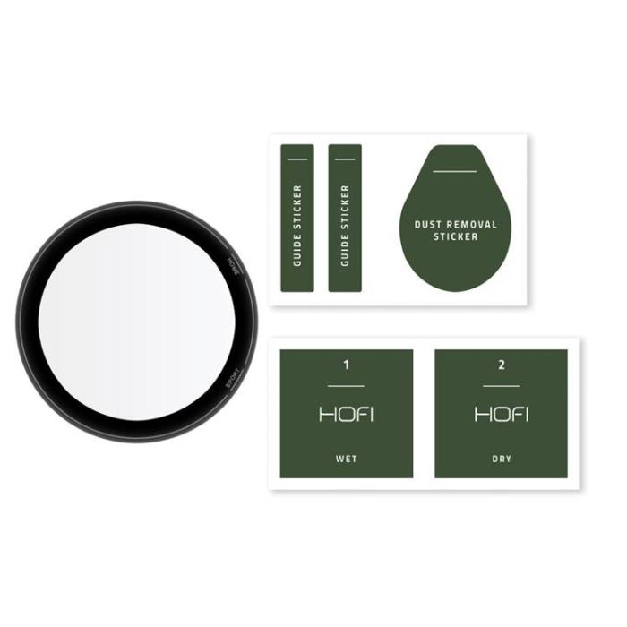 Hofi - HOFI Hybrid Härdat Glas Skärmskydd Xiaomi Mi Watch - Svart