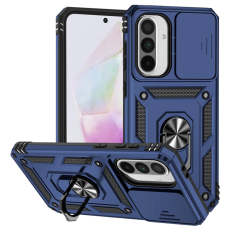 A-One Brand - Galaxy A36/A56 Mobilskal Kickstand PC + TPU - Blå