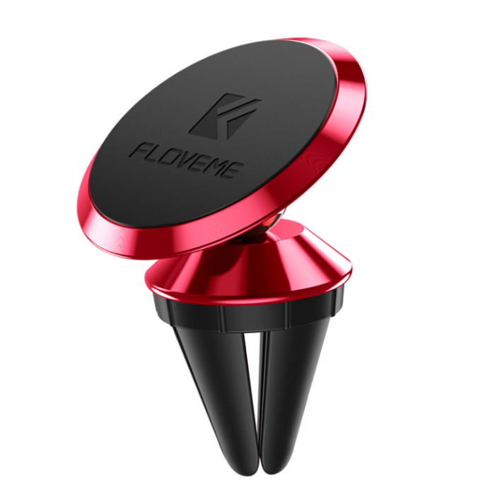 Floveme - Floveme universal magnetisk bilhållare för fläktgallret - Röd