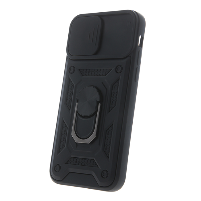 OEM - iPhone 16e Mobilskal Defender Slide - Svart