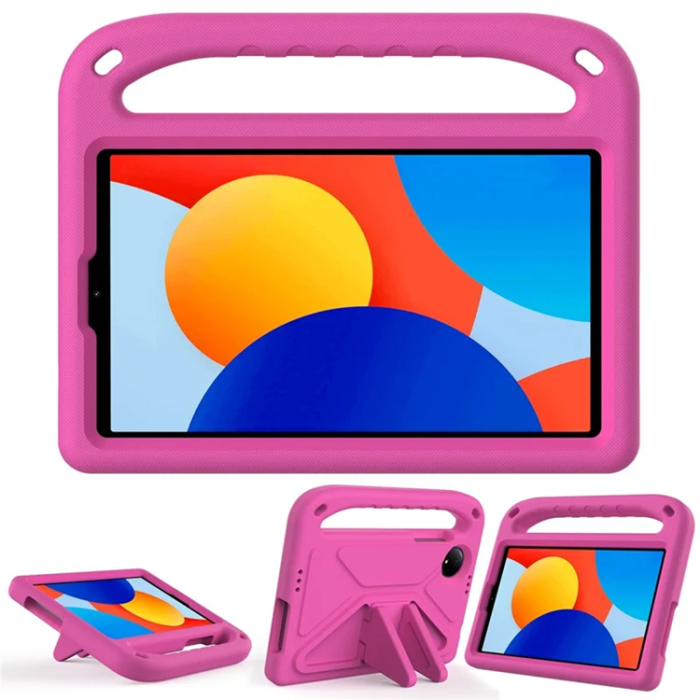 A-One Brand - Xiaomi Redmi Pad SE Skal EVA Handgrepp Kickstand - Rose