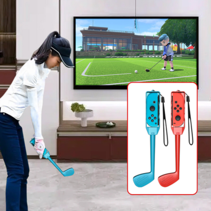A-One Brand - 10-i-1 Sport- & Familjepaket för Nintendo Switch – Röd/Blå