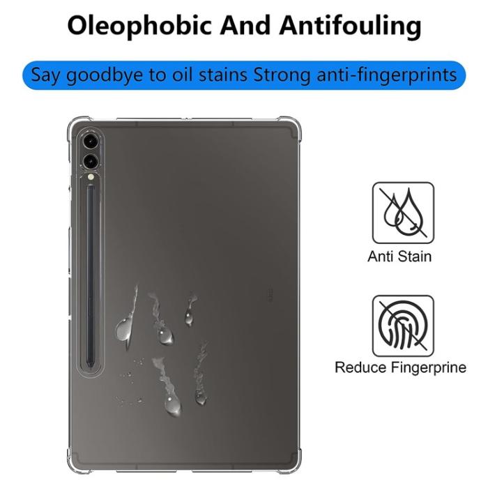 OEM - Galaxy Tab S9 Plus Skal TPU Shockproof - Transparent