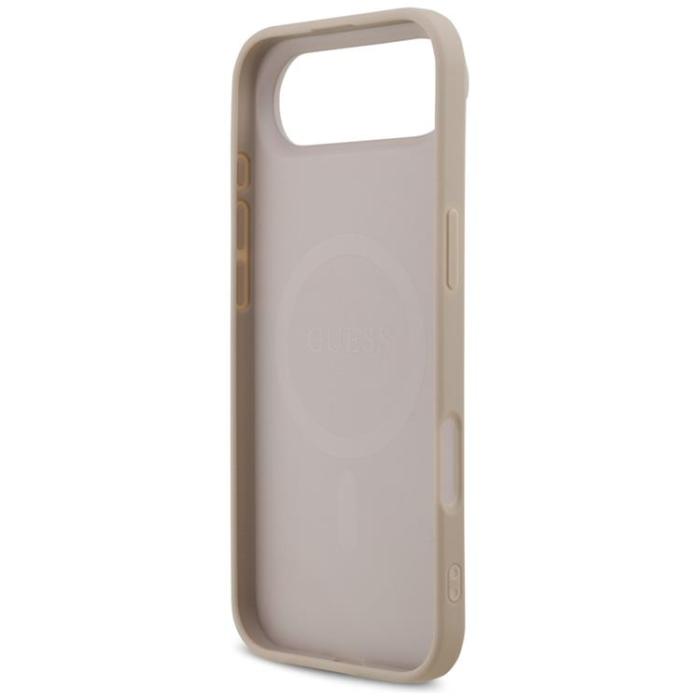 Guess - Guess iPhone 17 Air Mobilskal MagSafe 4G Printed Stripes - Rosa