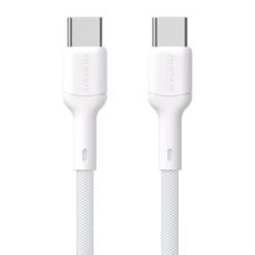 Dudao - Dudao USB-C - USB-C 65W Kabel 2m L9C - Vit