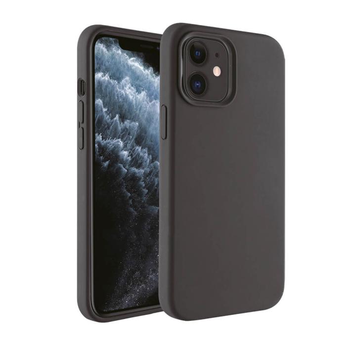Vivanco - Vivanco Hype Silikonskal iPhone 12 / 12 Pro Svart