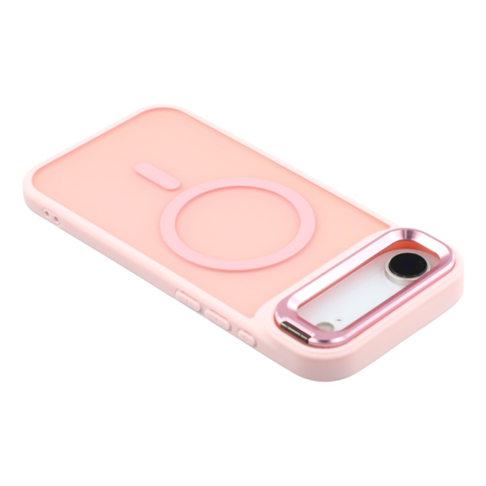 A-One Brand - iPhone Air Mobilskal MagSafe Lins Kickstand - Rosa