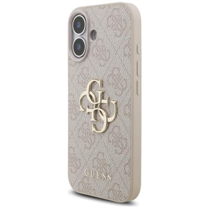 Guess - Guess iPhone 17 Mobilskal 4G Strap 4G Classic Logo - Rosa