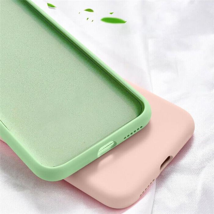 Ruhtel - Silicone Flexible Rubber Mobilskal Xiaomi Redmi Poco F3 / Mi 11i - Rosa