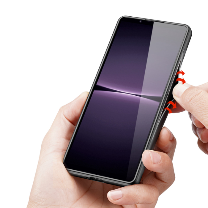 UTGATT5 - Dux Ducis Sony Xperia 1 IV Skal Fino Nylon - Svart