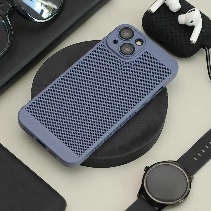 OEM - iPhone 11 Skyddsskal Luftigt Blå - Slitstarkt, Tunt