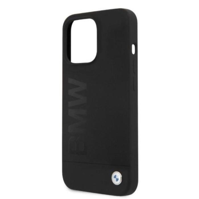 BMW - Etui BMW iPhone 13 Pro Skal Magsafe Silicone Signature Logo - Svart