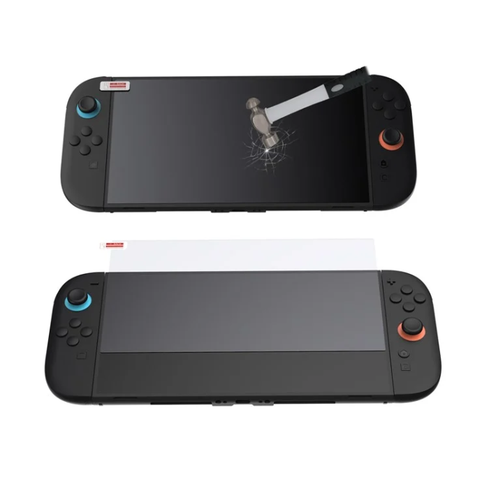 Dobe - [2-Pack] Dobe Nintendo Switch 2 Härdat glas Skärmskydd - Clear