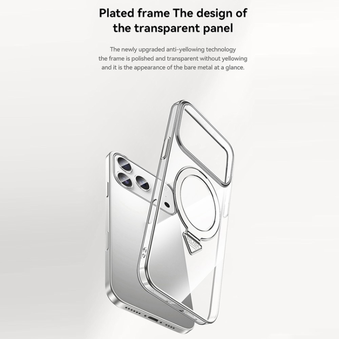 SULADA - SULADA iPhone 17 Pro Max Mobilskal MagSafe Electroplated Nature