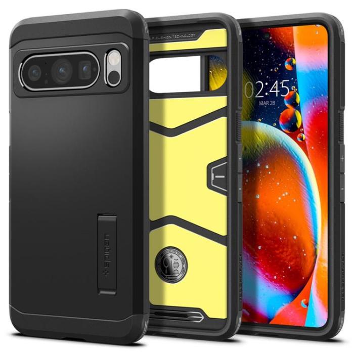 Spigen - Spigen Google Pixel 8 Pro Mobilskal Tough Armor - Svart