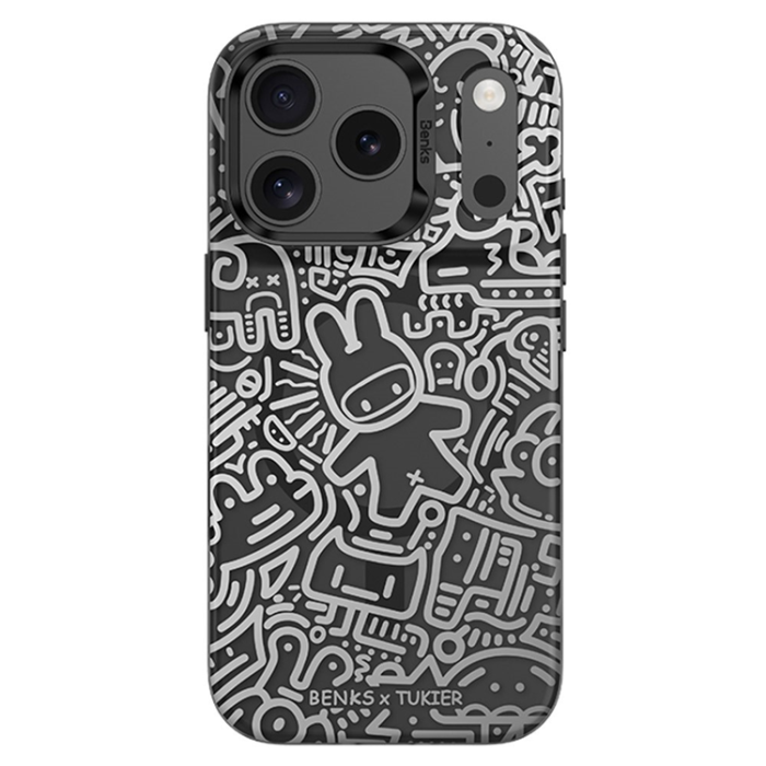 Benks - BENKS iPhone 17 Pro Max Mobilskal MagSafe Cartoon Pattern