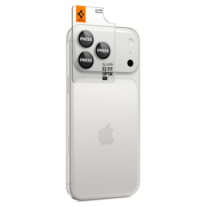 Spigen - Spigen [2-Pack] Härdat Glas Kamera Linsskydd För iPhone 18 Pro/18 Pro Max EZ Fit