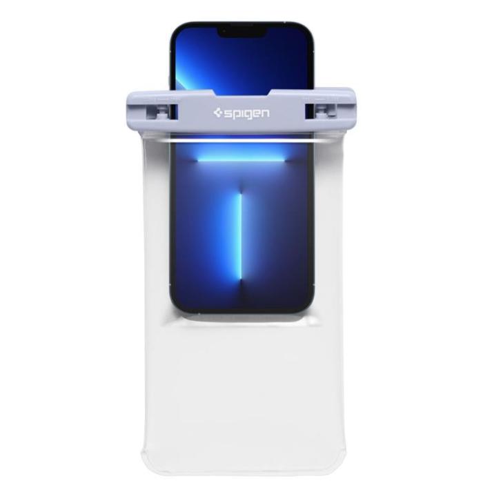 UTGATT - Spigen 2-Pack Universala Vattentät Mobilväskor A601 - Aqua Blå