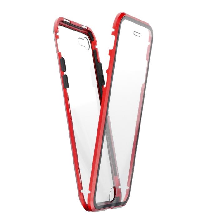 OEM - Magneto 360 skal till Samsung Galaxy S21 PLUS Röd