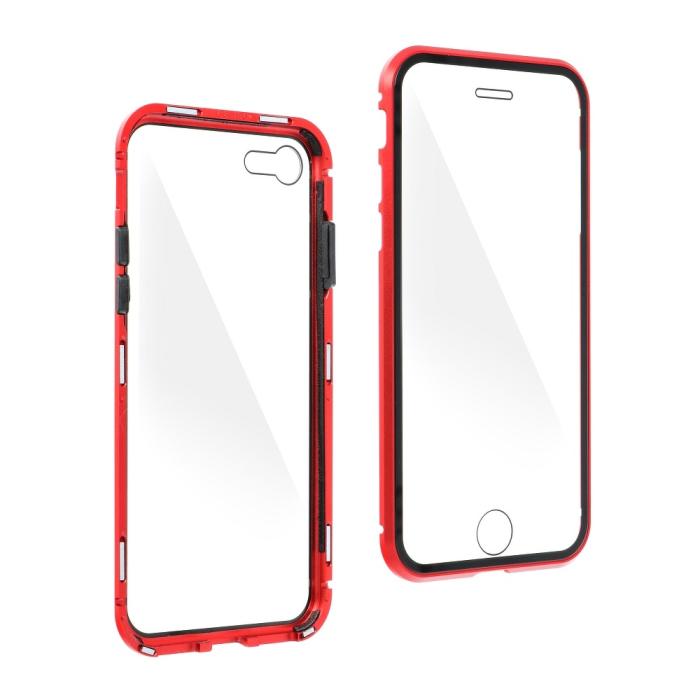 OEM - Magneto 360 skal till Samsung Galaxy S21 PLUS Röd