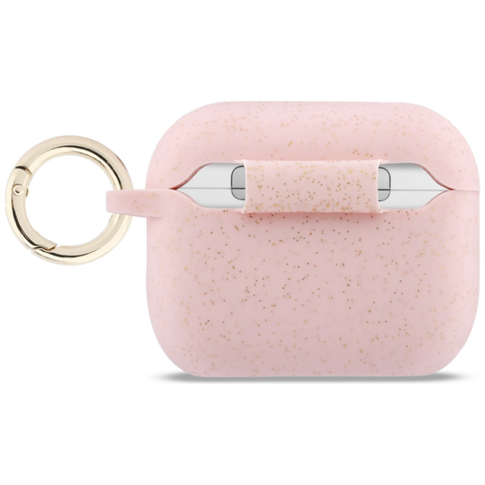Guess - Guess AirPods Pro 3 Skal Silicone Glitter Ring