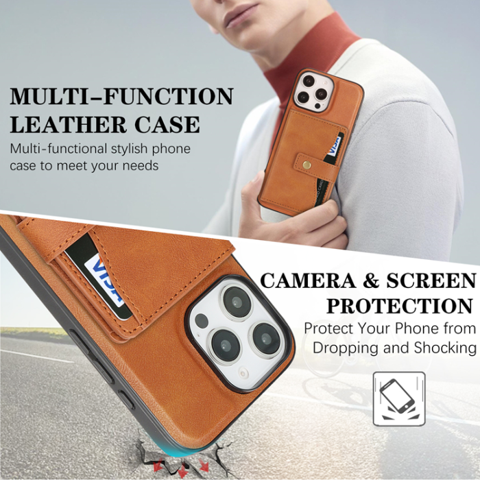 A-One Brand - iPhone 16 Pro Mobilskal MagSafe Detachable Korthållare