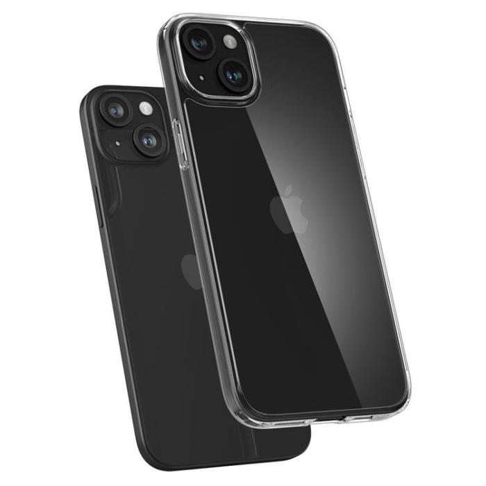 Spigen - Spigen iPhone 15 Plus Mobilskal Airskin Hybrid - Crystal Clear