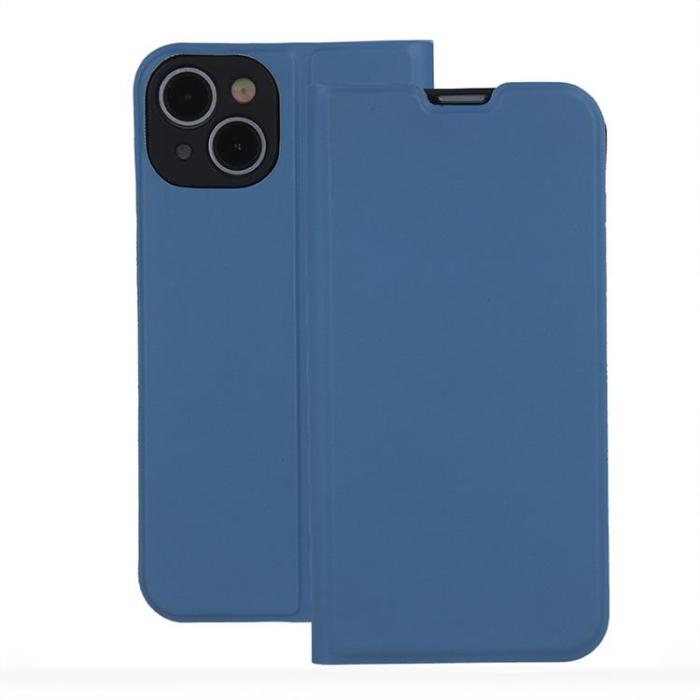 OEM - Xiaomi Redmi A3 4G Plånboksfodral Smart Soft - Denimblå