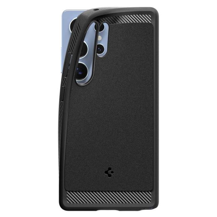 Spigen - Spigen Galaxy S25 Ultra Mobilskal MagSafe Rugged Armor - Svart