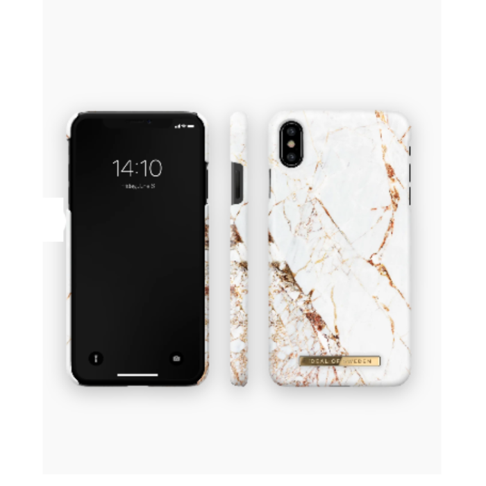 UTGATT1 - Ideal of Sweden iPhone X/XS Skal Fashion - Carrara Guld
