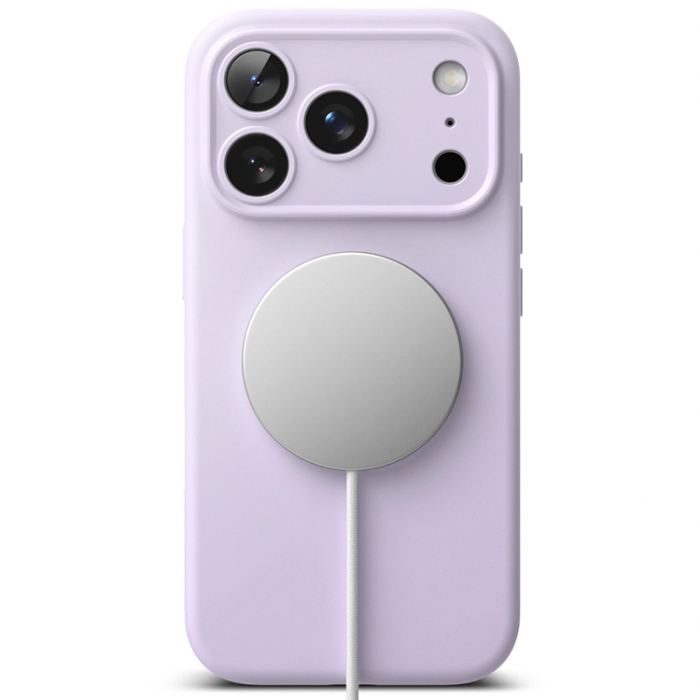 Ringke - Ringke iPhone 17 Pro Max Mobilskal Magsafe Magnetic Silikon - Ljuslila