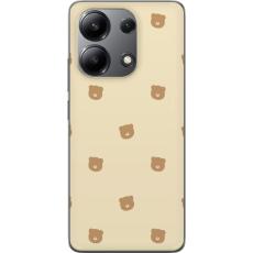 iSecrets - Mobilskal till Xiaomi Redmi Note 13 4G med Björnmönster