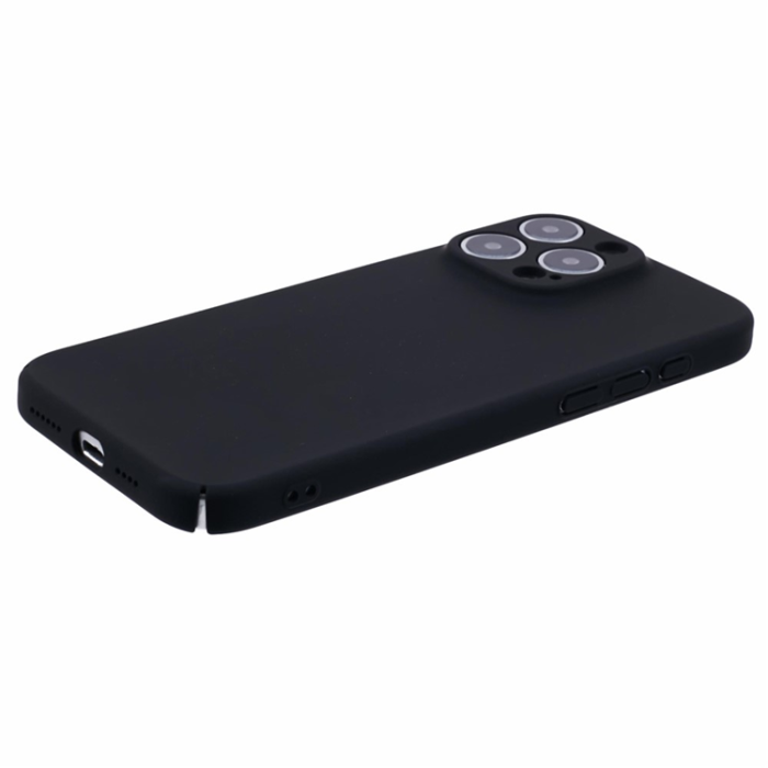 A-One Brand - iPhone 16 Pro Max Mobilskal Skin-Touch Rubberized PC - Svart