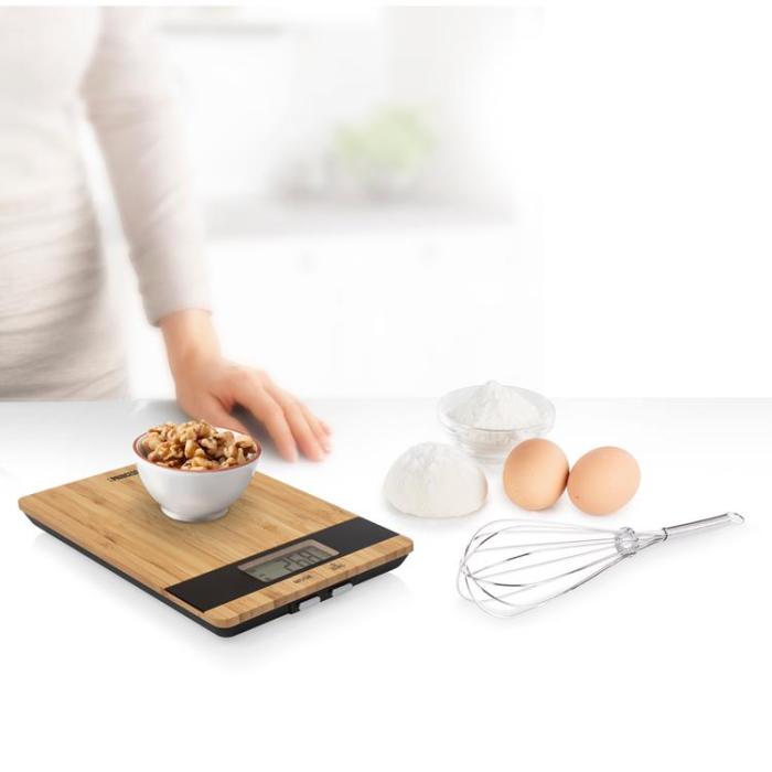 Princess - Princess Köksvåg Bamboo 5kg 492944 Kitchen scale Pure