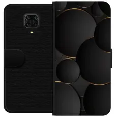 Gustaf - Pl&aring;nboksfodral till Xiaomi Redmi Note 9 Pro med Lyxig Cirklar