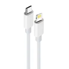 Maxlife - Maxlife USB-C till Lightning kabel 2m 20W MXUC-05 - Vit
