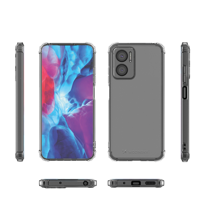 Wozinsky - Wozinsky Xiaomi Redmi 10 5G/Poco M4 5G Skal Anti Shock - Transparent