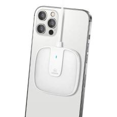 USAMS - USAMS Induktionsladdare US-CD153 Magnetisk 15W iPhone 12-serien – Vit