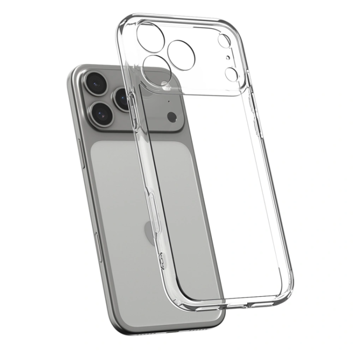 Spigen - Spigen iPhone 17 Pro Max Mobilskal Ultra Hybrid - Crystal Clear
