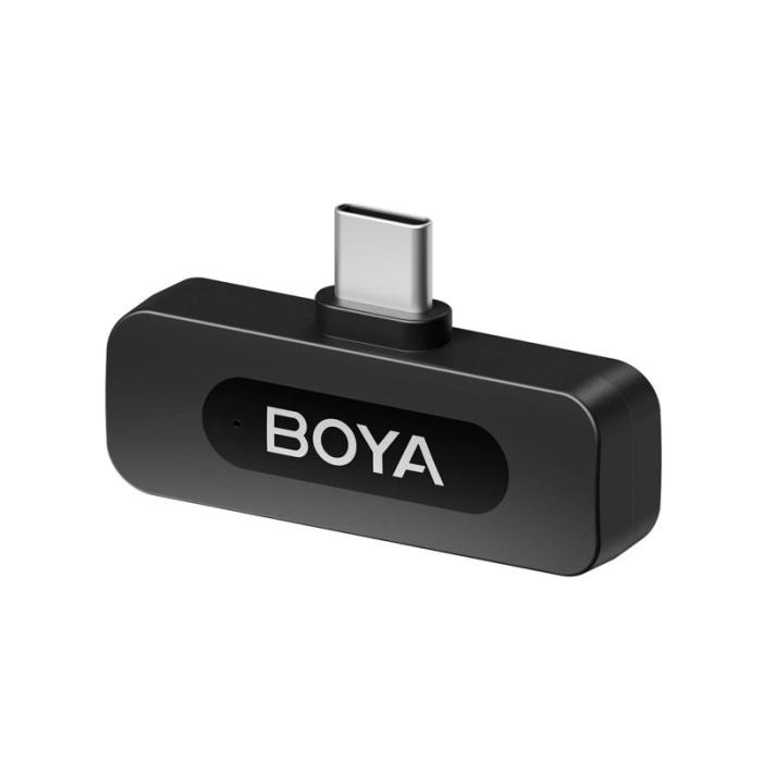 BOYA - BOYA Mikrofon By-V10 V2.0 Mini USB-C Trådlös 2,4 GHz