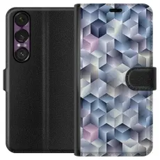 Gustaf - Pl&aring;nboksfodral till Sony Xperia 1 VII med Cyklon