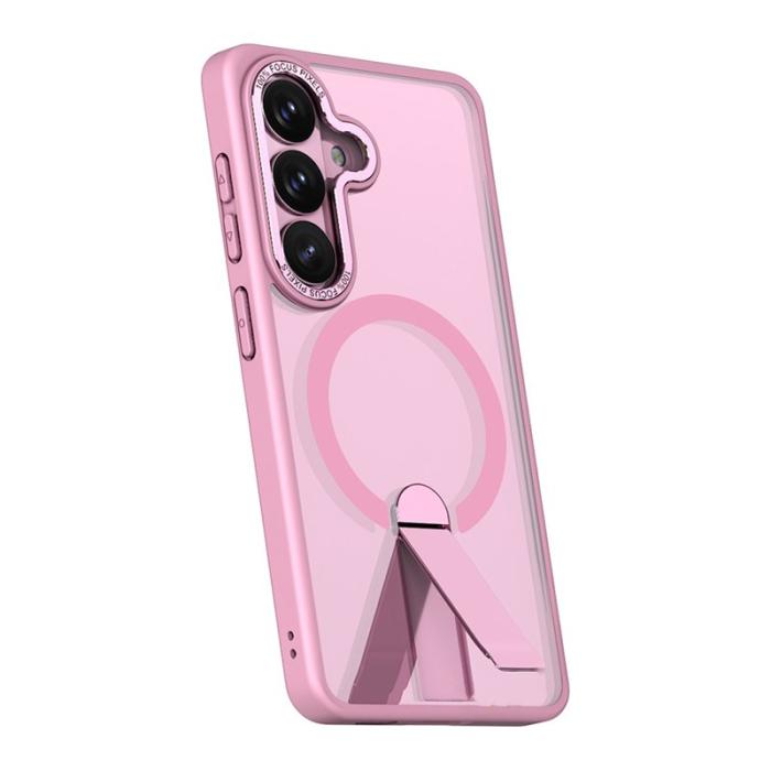 OEM - Mobilskal för Samsung Galaxy S26 Magnetiskt Kickstand TPU - Rosa