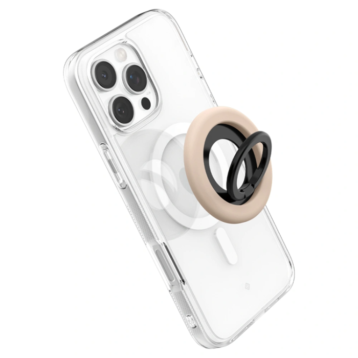 Spigen - Spigen Mobil Ringhållare Magsafe Magnetic Nano Pop - Beige