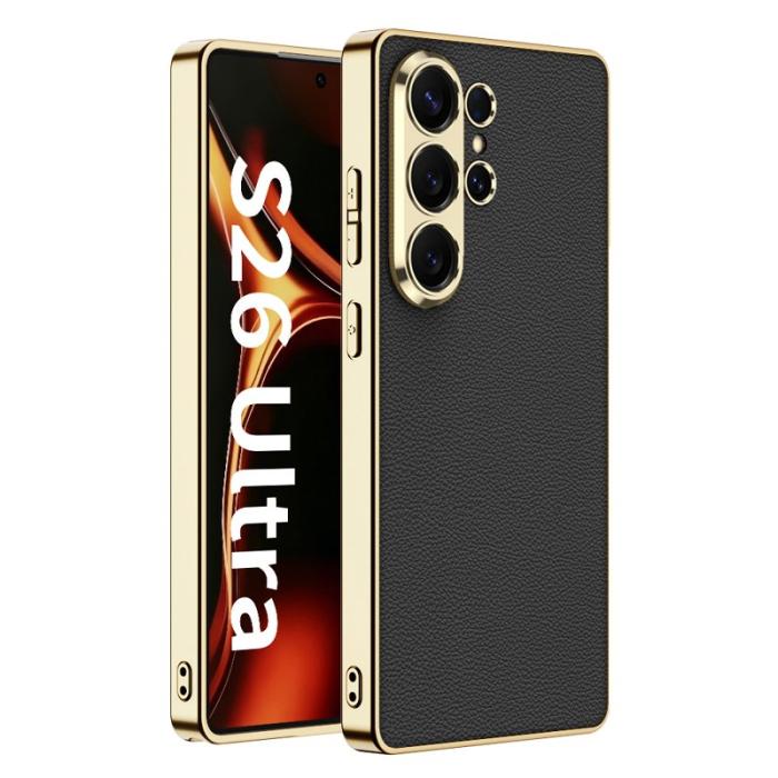 GKK - GKK Mobilskal för Samsung Galaxy S26 Ultra Elektropolerad TPU - Svart