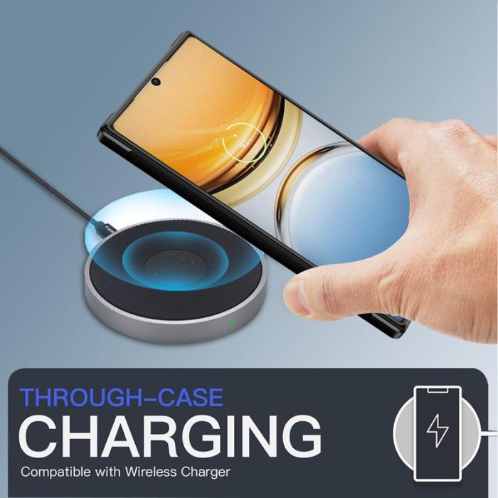 OEM - Mobilskal för Samsung Galaxy S26 Ultra Magnetiskt Transparent - Vinröd