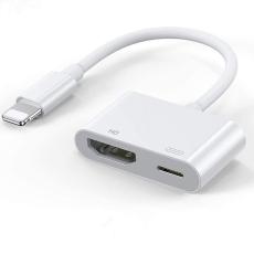 OEM - Lightning till HDMI Adapter 5V 1A - Vit