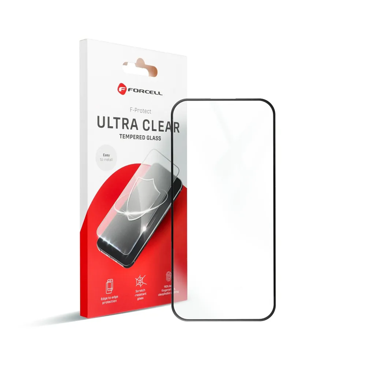 Forcell Galaxy A24/A25 Härdat Glas Skärmskydd Ultra Clear - Svart | 5468 | AlltMobil