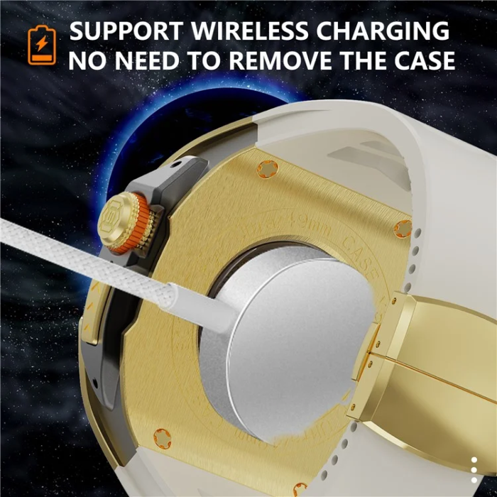 SHELLBOX - SHELLBOX Apple Watch Ultra/Ultra 2 49mm Armband Metal Ram